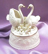Swan music boxes